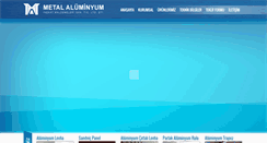 Desktop Screenshot of metal-aluminyum.com